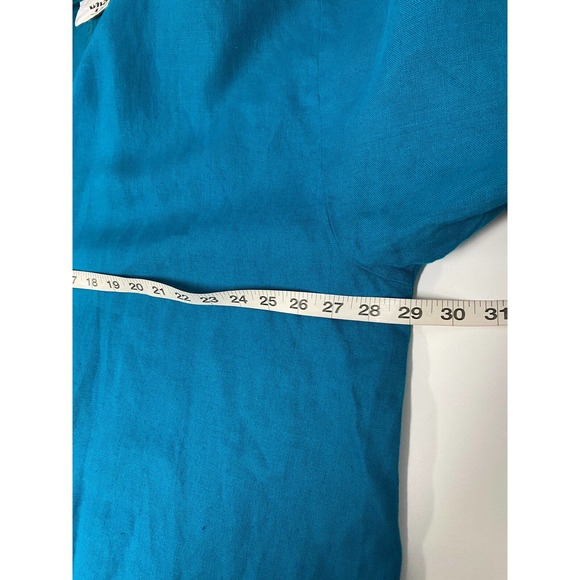 lights jacket size 3X what's up made in USA Caribbean blue color - Picture 9 of 10